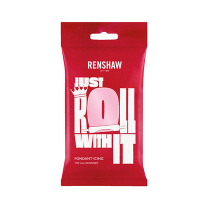 Renshaw Pink Just Roll With It Fondant Icing 250g