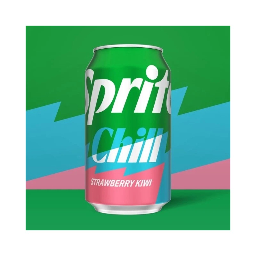 Sprite Chill Strawberry Kiwi Soft Drink Cans 12oz (355ml)