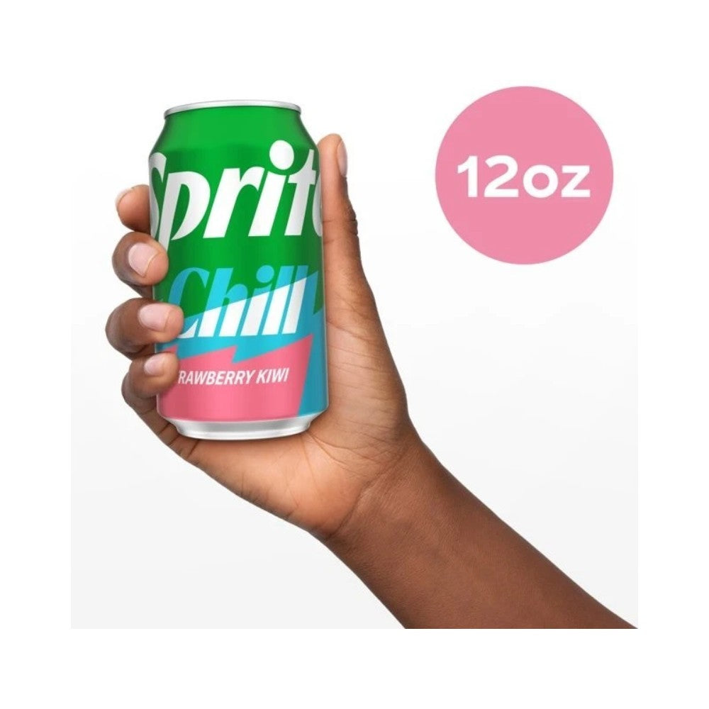 Sprite Chill Strawberry Kiwi Soft Drink Cans 12oz (355ml)