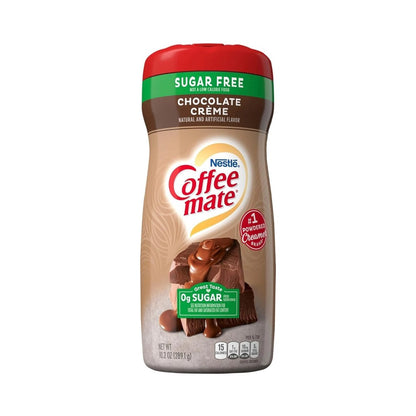 Nestle Coffee Mate Chocolate Creme Sugar Free Powder Coffee Creamer 10.2oz
