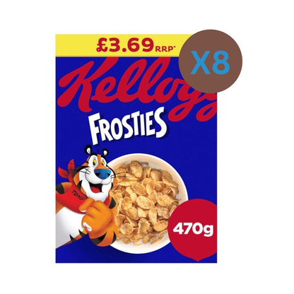 Kellogg's Frosties 470g - X8 Boxes