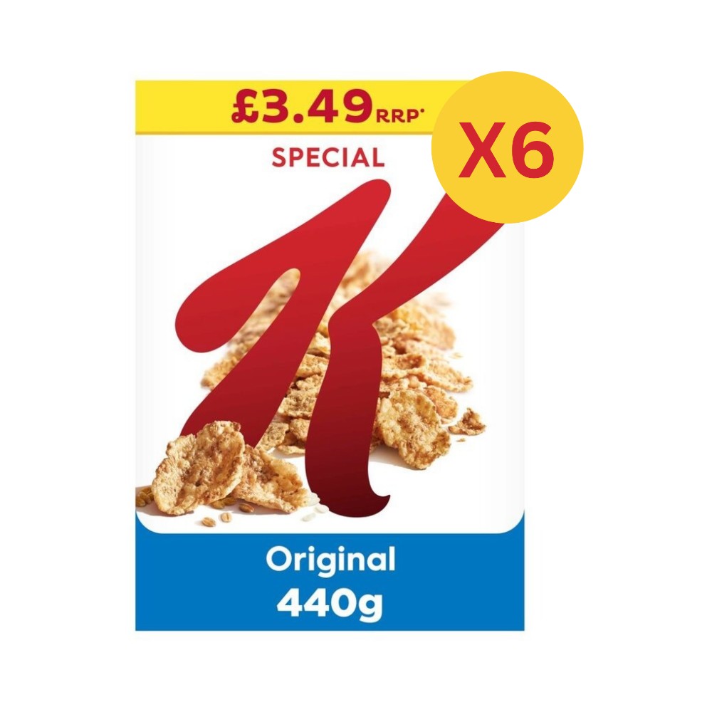 Kellogg's Special K Original 440g - X6 Boxes