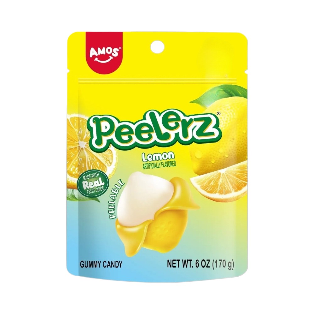 Amos Peelerz Gummy Candy 6oz (170g) - Various Flavours