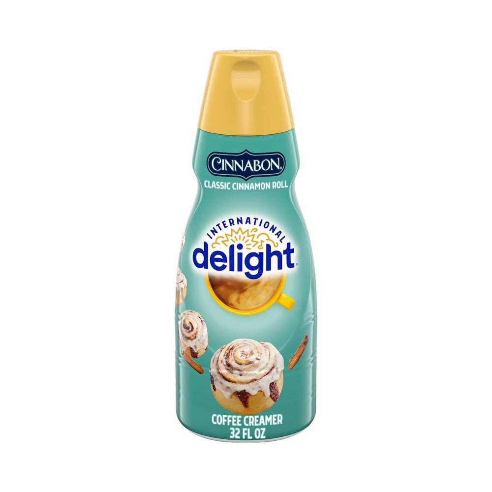 International Delight Cinnabon Liquid Coffee Creamer 32oz (946ml)