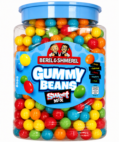 Berel & Shmerel Sour Mix Gummy Beans Candy 800g - Chinese Import