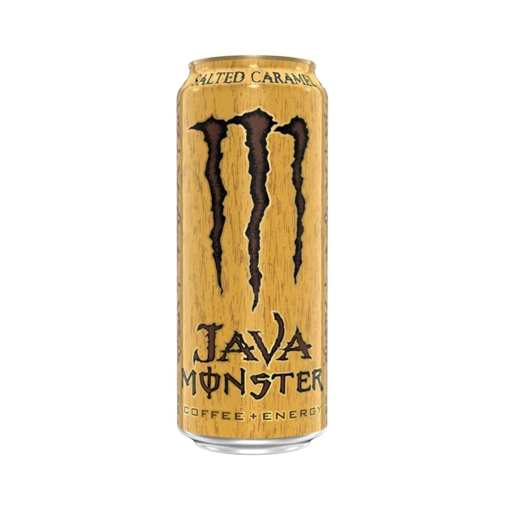 Monster Java Salted Caramel Coffee & Energy Drink Cans 444ml - Pack of 12