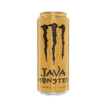 Monster Java Salted Caramel Coffee & Energy Drink Cans 444ml - Pack of 12