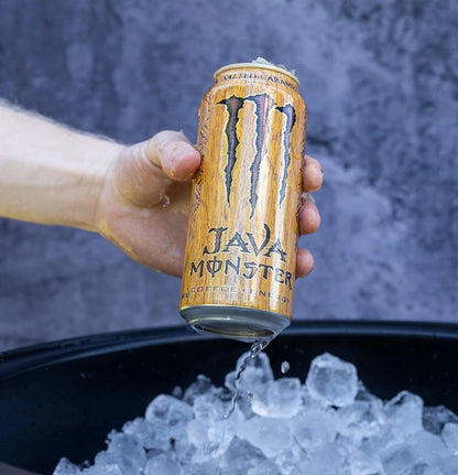 Monster Java Salted Caramel Coffee & Energy Drink Cans 444ml - Pack of 12