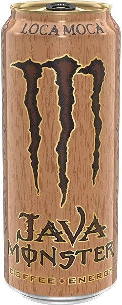 Monster Java Loca Moca Coffee & Energy Drink Cans 444ml - Pack of 12