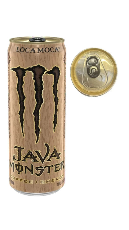 Monster Java Loca Moca Coffee & Energy Drink Cans 444ml - Pack of 12