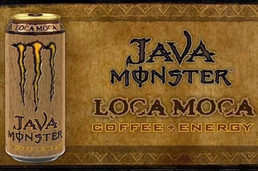 Monster Java Loca Moca Coffee & Energy Drink Cans 444ml - Pack of 12