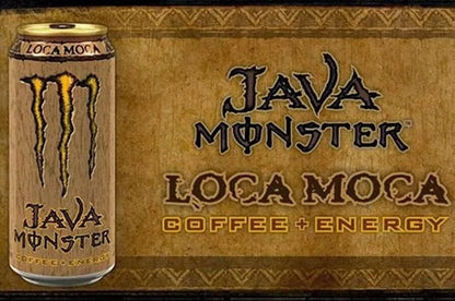 Monster Java Loca Moca Coffee & Energy Drink Cans 444ml - Pack of 12