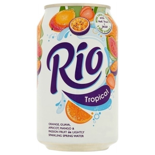 Rio Tropical Fruit Juice Drink 24x330ml