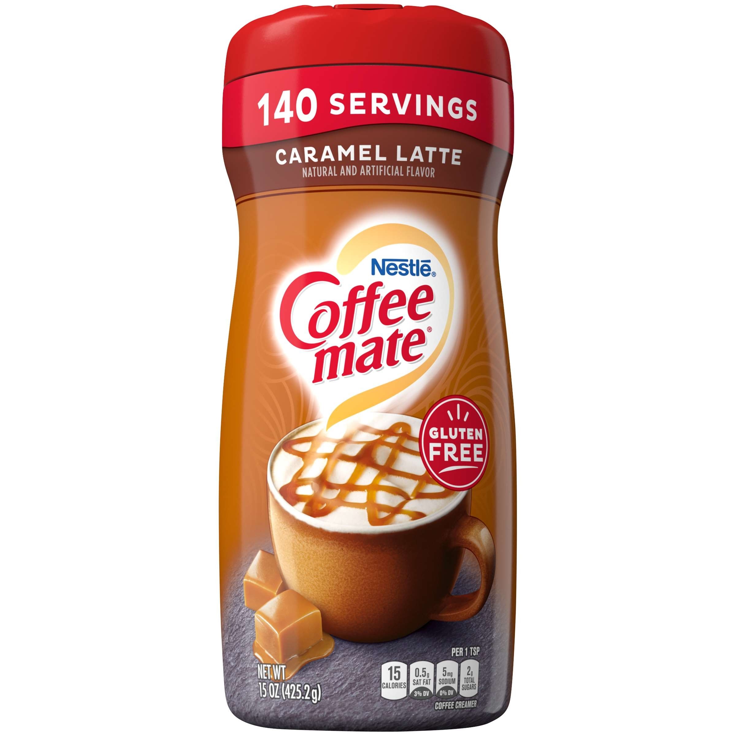 Nestle Coffee Mate Caramel Macchiato Powder Creamer 15oz (425.2g ...