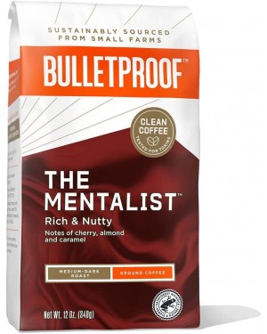 Bulletproof 'The Mentalist' Dark Roast Ground Coffee 340g