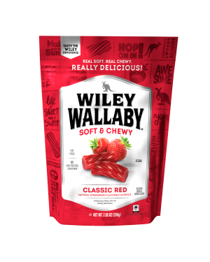 Wiley Wallaby Red Aussie Licorice 7.05oz (200g)